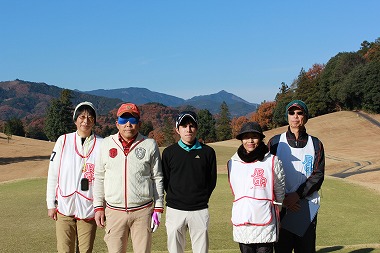 OUT５組-石山雄大さん（長谷川浩子さん）、後藤健治さん（後藤リカ子さん）、スコアラーは高城力さん