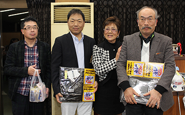 4位：レギュラー田中義昭さん（菅原明さん）、チャレンジ當麻誠さん （平野 裕明さん）、岡田美智子プロ